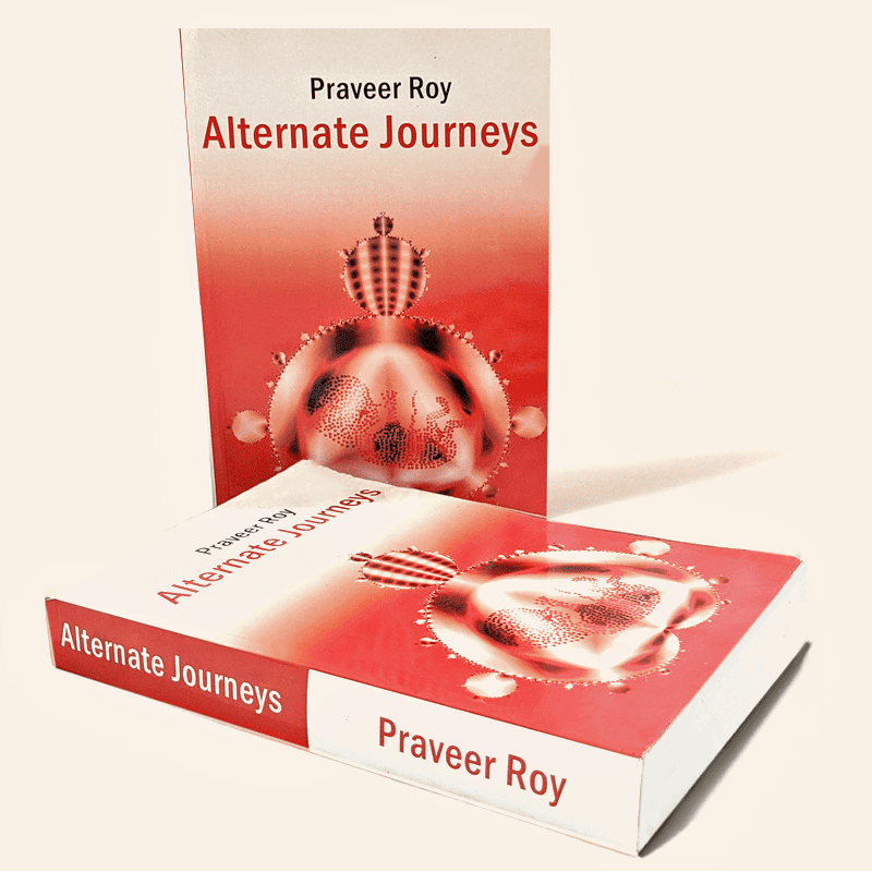 Editorial design for the book Alternate Journeys.
