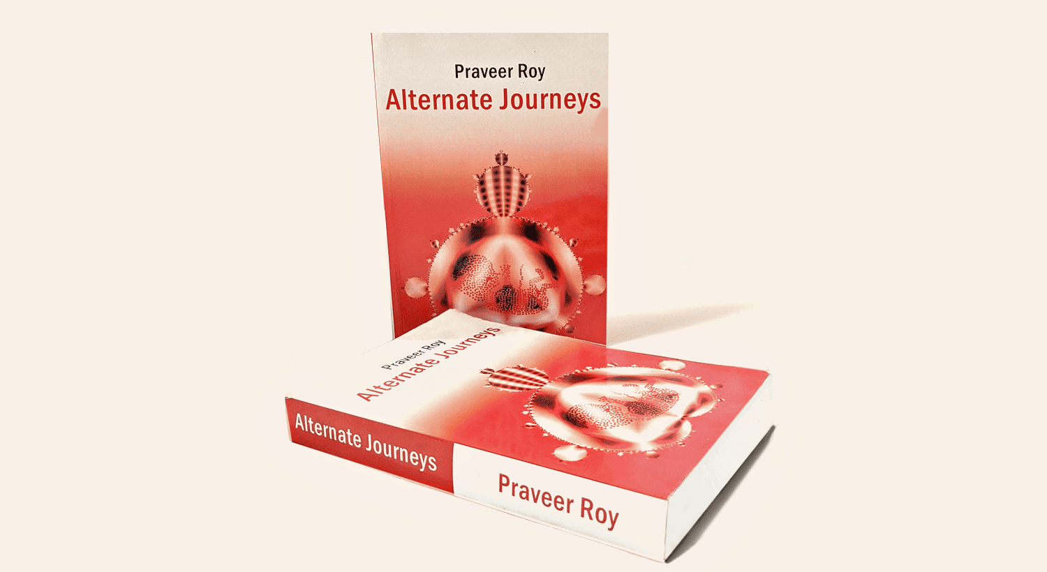 Editorial Design for Praveer Roy's book cover design by 'Himayalan Butterfly'