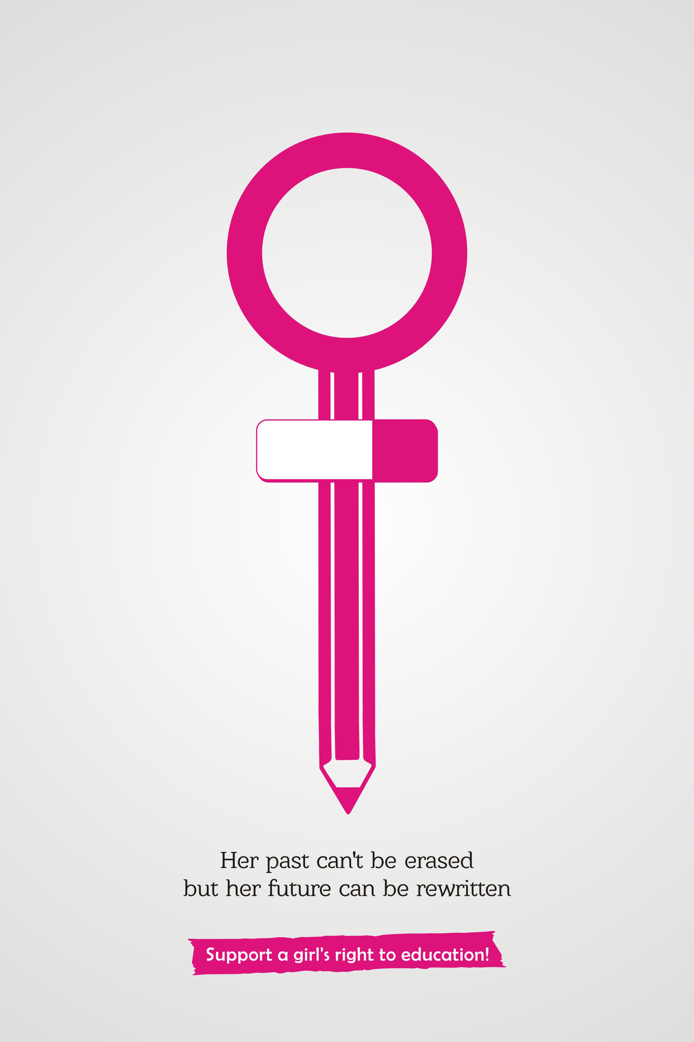 Social Awareness marketing campaign for empowering women through education. What Can I Do For You? Hire me now
